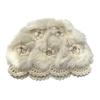 Mao Mao Hat Real Mao Rabbit Plush Fur Hat Versatile Cold-proof Warm Wool Knitted Baotou Hat Women's Winter