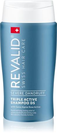 

Revalid Triple Active Shampoo Ds Нежный шампунь для лечения себорейного дерматита и тяжелых состояний перхоти TU прозрачный