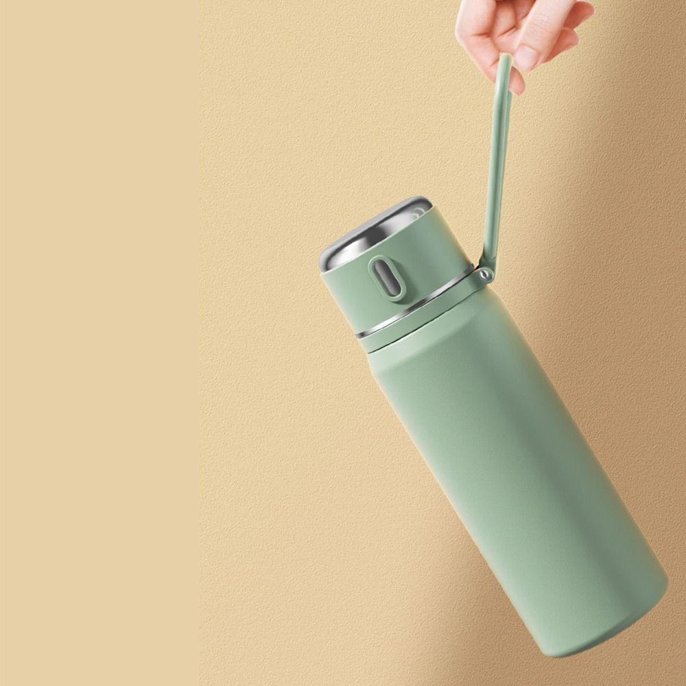 Stainless Steel Hot Water Bottle Large -capacity Vacuum Flasks Mug Thermos Water Bottle Student