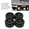 4pcs 1.9 Inch RC Metal Beadlock 8 Round Hole Wheel   Hubs for   SCX10 90046 RC 1Celsius10 Car