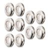 10Pcs Metal Eyelets Kit Shoe Boot Repair Eyelets Alloy for Fabric Leather Belt Paper Crafts Clothes Bag Round