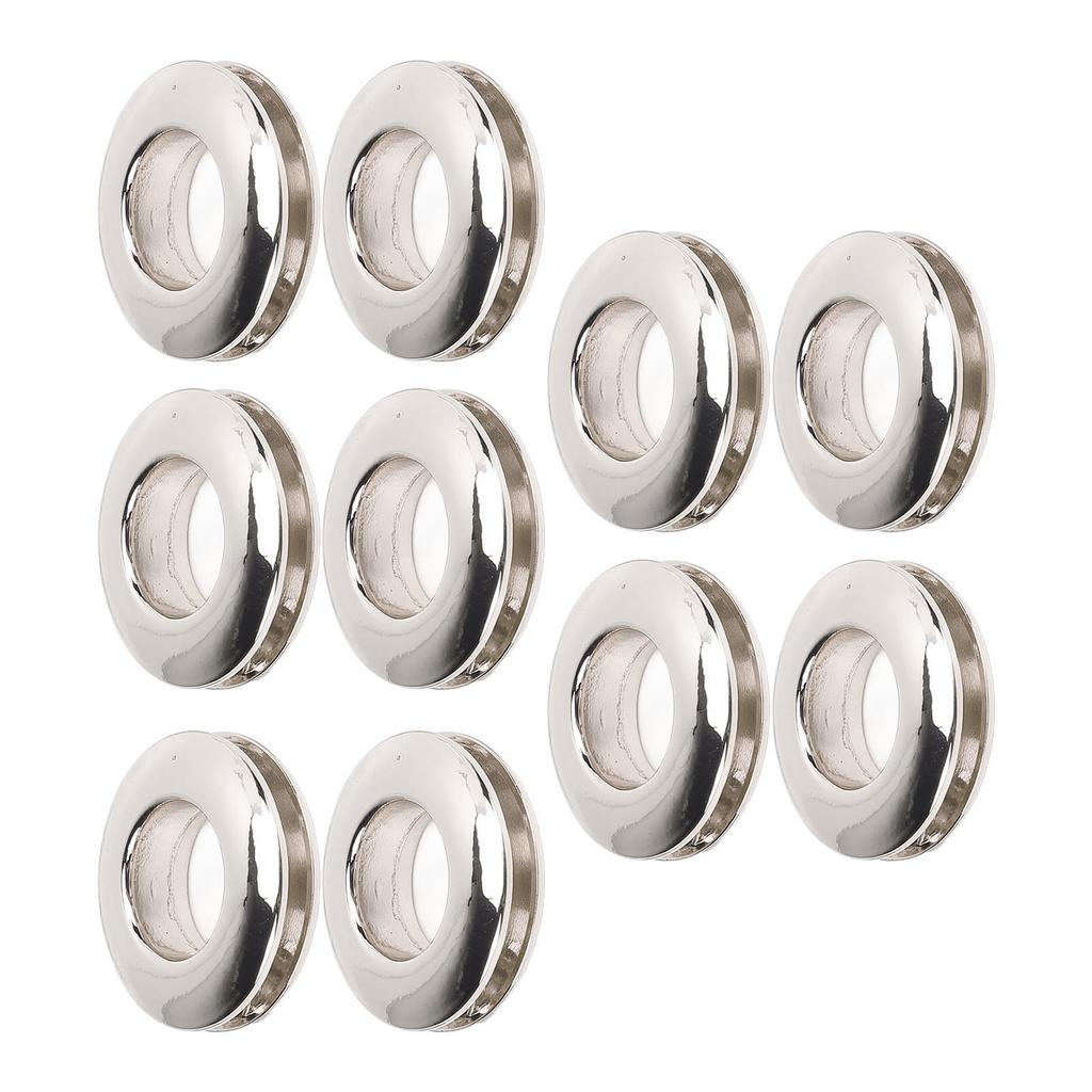 10Pcs Metal Eyelets Kit Shoe Boot Repair Eyelets Alloy for Fabric Leather Belt Paper Crafts Clothes Bag Round