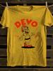Devo Band 1973 T-shirt Tee Unisex All Sizes Short Sleeve Yellow