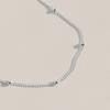 47Bag 925 Silver Ball Chain Necklace U