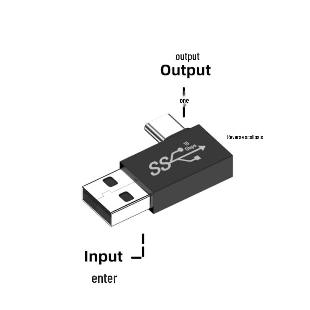USB-A Male To Female and Male To Male Adapter Extension