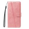For Nothing Phone (3a) Pro Wallet Case T-Shape Lines Leather Phone Cover Stand