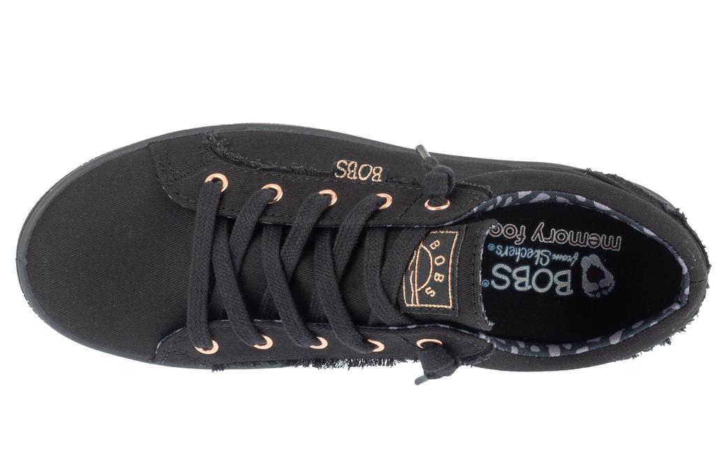 Skechers Bobs B Extra Cute - 2Cute4U, Womens Black Sneakers