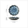 Ceramic Plate Retro Kiln Glaze Japanese Sauce Multi-purpose Dispenser Tray Mini Dipping Sashimi Sushi Soy Dishes Home Snack Plate