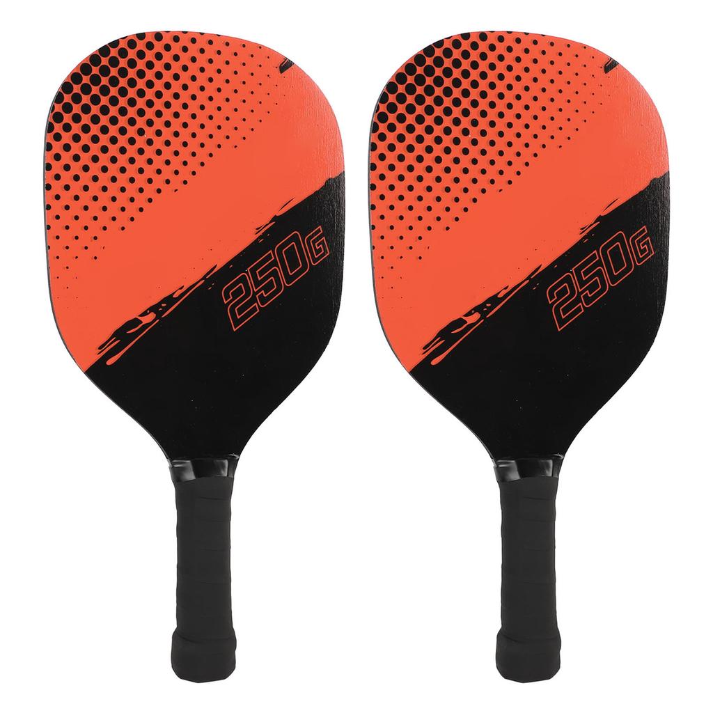 Pickleball Paddles Set Lightweight Sweatproof Grip Pickleball Rackets with 4 Balls Carry Bag for