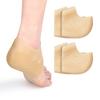 Talonnettes améliorées, inserts pour fasciite plantaire, coussinets pour talons, idéal pour les douleurs au talon, pour guérir les talons secs et fissurés, la tendinite d'Achille
