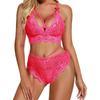 Ladies Strap Lace Crochet Cutout Teddy  Lingerie  Embroidery  Underwear