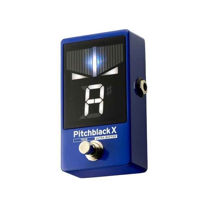 KORG Pitchblack X Guitar/Bass Tuner Pedal 0.1 Cent Accuracy, Ultra Buffer, True Bypass, DC Output, Strobe Tuning, Blue