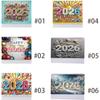 5D/DIY Calendar Diamond Painting Calendar Kit Diamond Art Paper Desk Calendar Diamond Decorations Calendar for New Year Gifts