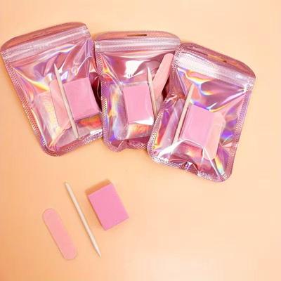 Kit de Ferramentas para Unhas com 5/20 Peças, Mini Lixas de Unha, Almofadas de Polimento e Palitos, Adequado para Polimento de Joias DIY e Cuidados com as Unhas