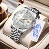 Men's Luminous Quartz Diary Watch: Stylish & High-Value Fashion Accessory