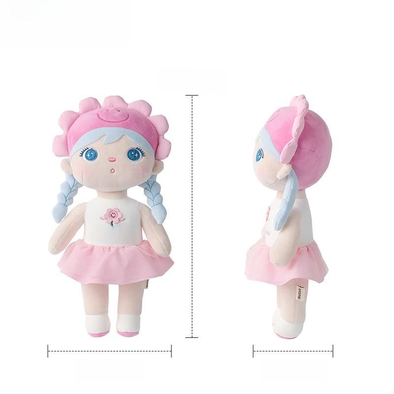 Girl Series Flower Plush Toy Doll With Pp Cotton Doll For Kids Decoration Gift