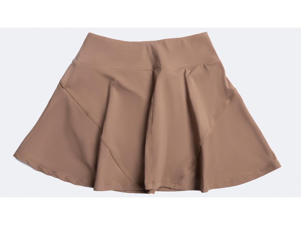 Women's High Waist Pleated Silk Mini Skirt - Perfect for Spring & Summer Sports, Yoga, Running, Fitness, and Tennis.