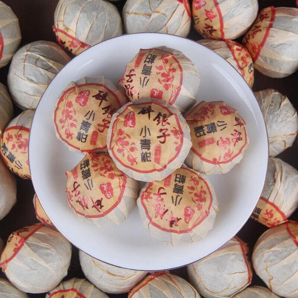 500g Gift Tea Xiao Qing Guan Pu'er Tea Xin Hui Chen Pi Pu'er Tea Healthy Drinks