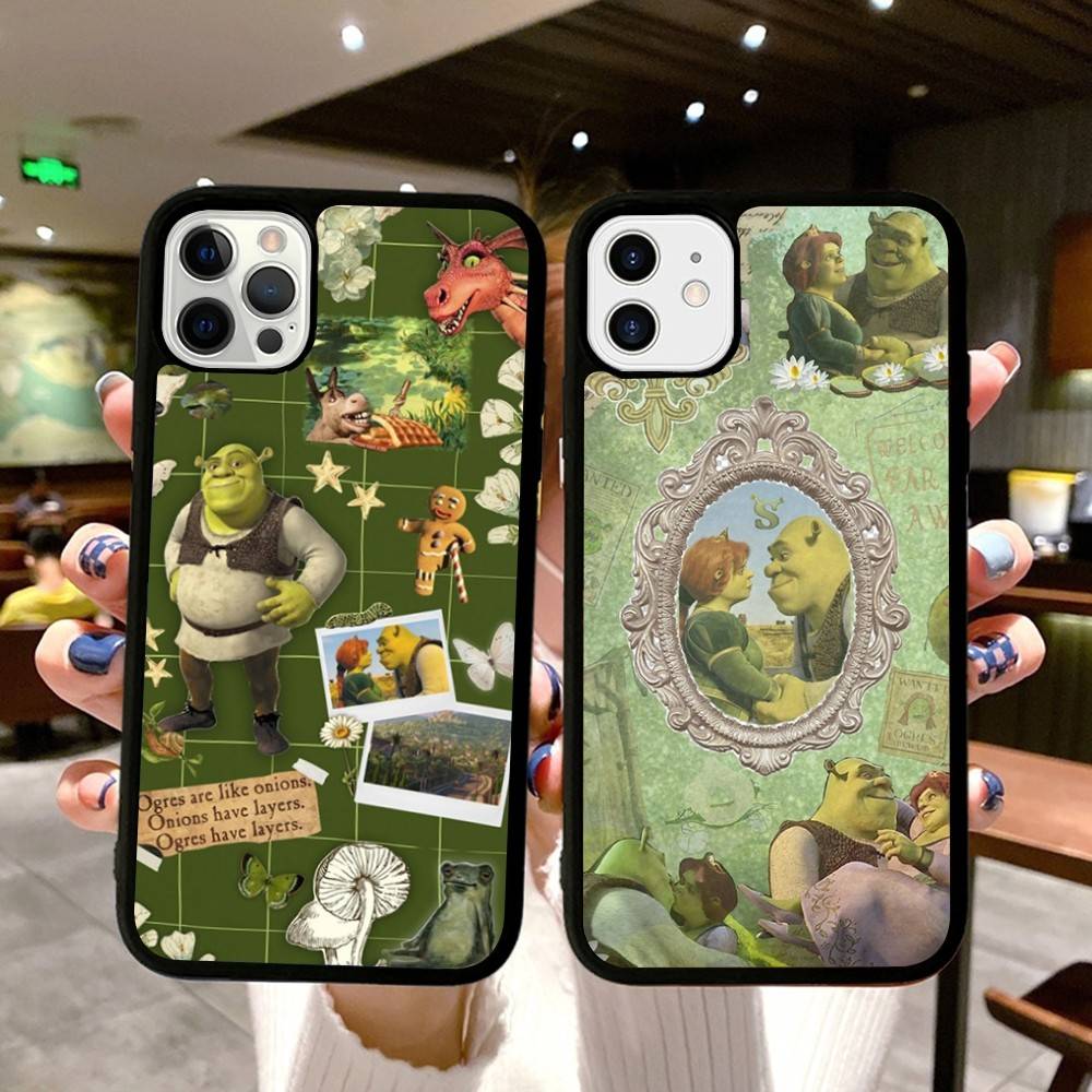 Classic Movie S-Shrek For IPhone 17 16 15 14 13 12 11 Mini Pro Max Plus PC+TPU Back Phone Cover