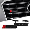 2026 3D Car Front Grille Emblem Badges Decor Accessories for wsx1 RS3 RS4 RS5 RS6 RS7 RS8 SQ3 SQ4 SQ5 SQ6 SQ7 SQ7 RSQ3 RSQ5 RSQ7 RSQ8