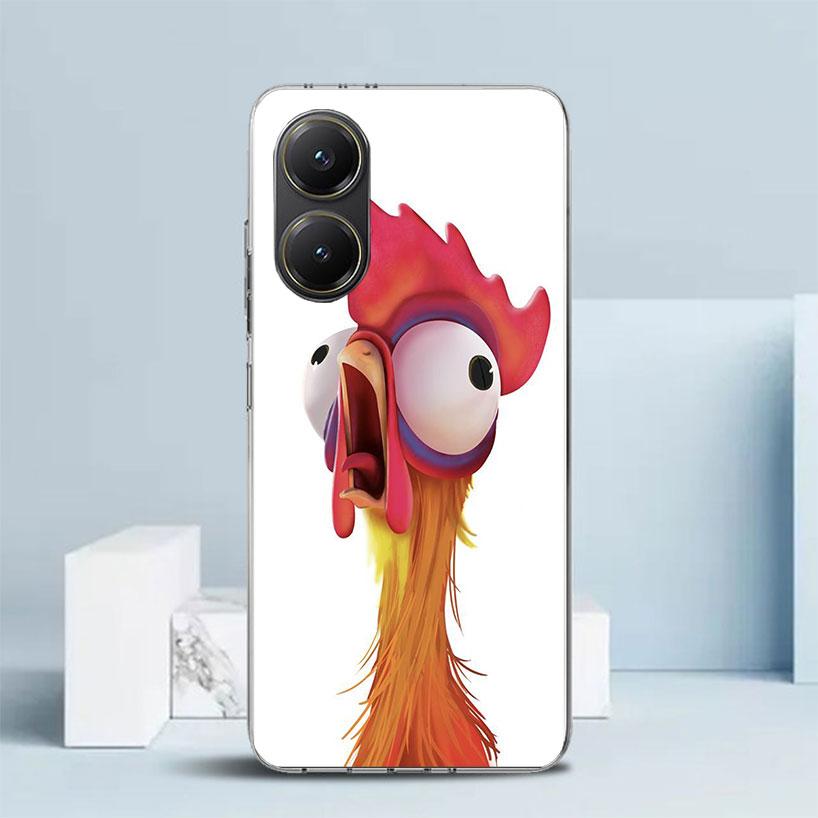 Chicken Hen Rooster Soft Cover for Xiaomi Poco F7 Ultra X7 X6 X5 Pro M7 Phone Case Redmi 15 15C 13 13C 12 12C 10 10C Print Shell