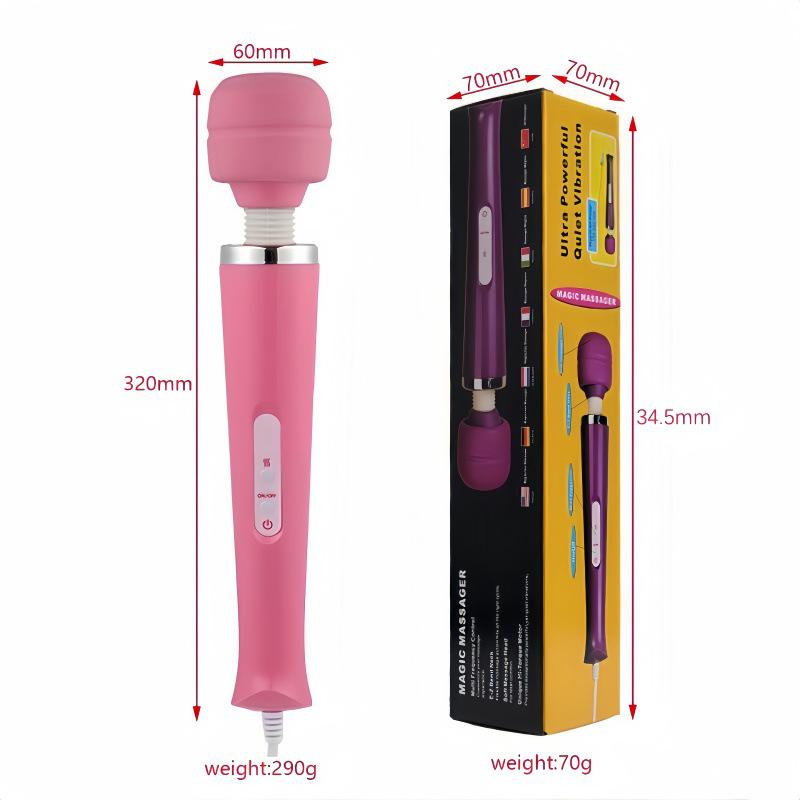 American AV Silicone Vibrator for Women - Electric Massager Adult Sex Toy