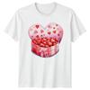 Valentines Day Hearts Chocolates Unisexs TShirt Unisexs Tee Graphic Top