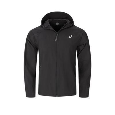 Chaqueta con capucha sencilla y transpirable de moda para hombre chaquetas Negro 2011D327-001