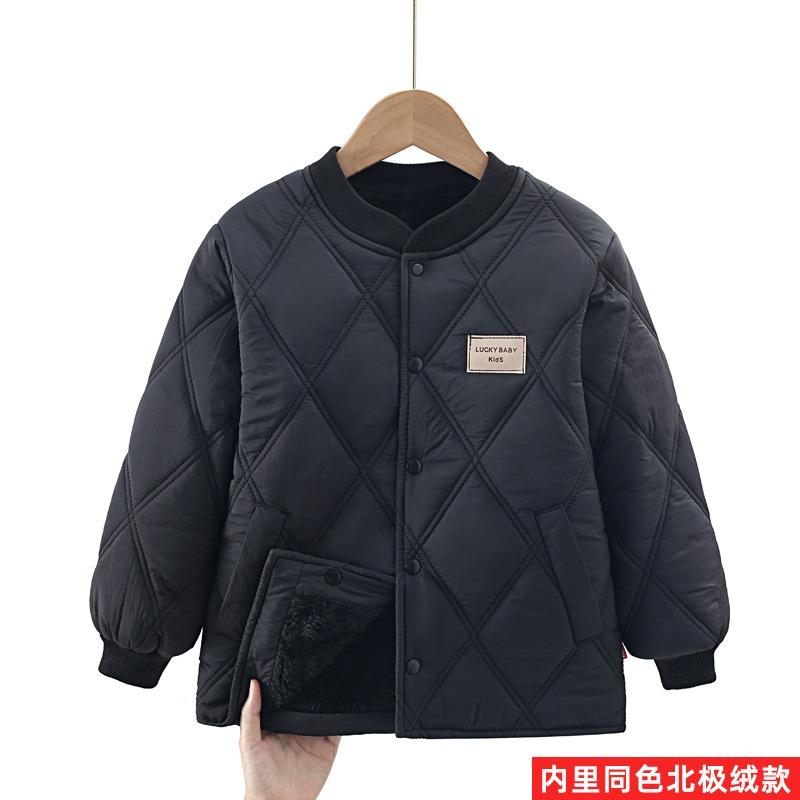 Kids Warm Thickened Padded Inner Cotton Coat School Uniform Liner For Boys And Girls