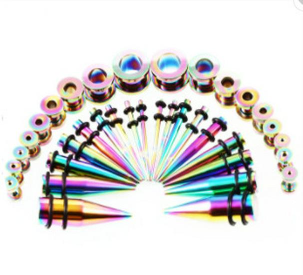 European-American Spike Auricle Large Size Ear Expander Piercing Jewelry