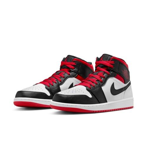 

Nike Air RETRO 1 MID GYM RED BLACK TOE DQ8426-106 EU 44 червоний