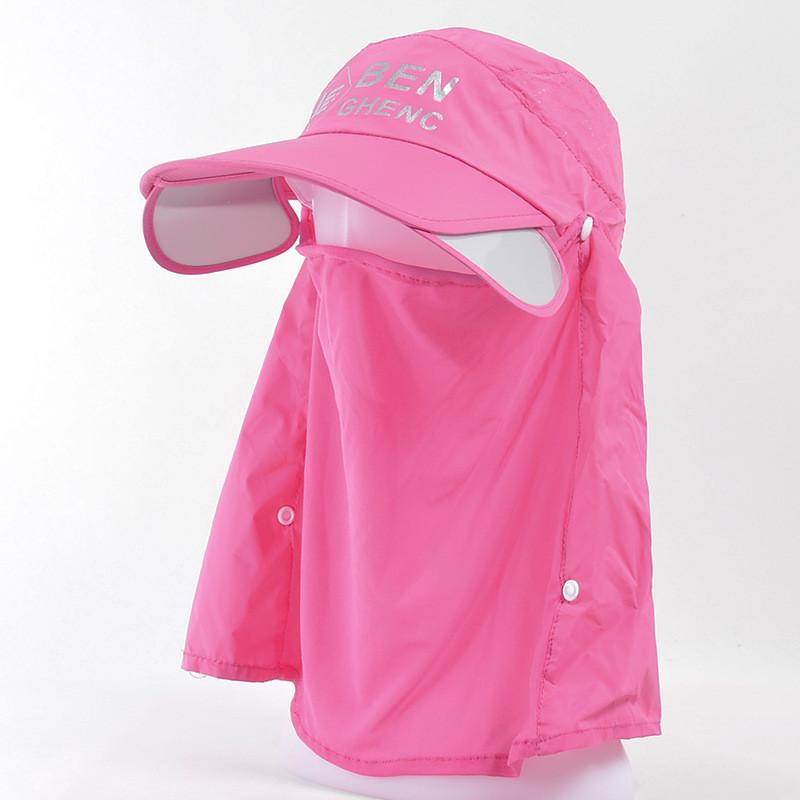 Boné de Baseball Feminino para Exterior Com Proteção Solar Resistente à Água Para Caminhada e Ciclismo