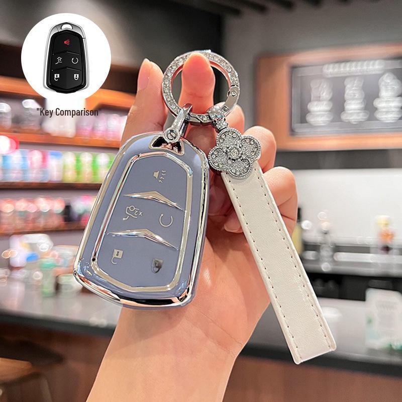 Cadillac Key Cover for XT5, XT4, XT6, CT5, CT6, CT4, XTS, ATSL Models