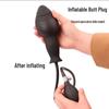 Silicone Inflatable Anal Plug for Couples - Adult Sex Toy for Anal Expansion