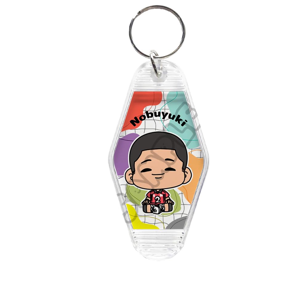 6th Room Keychain M ID "Haikyu!!" [Umi Nobuyuki] Everyone's Mochocho!