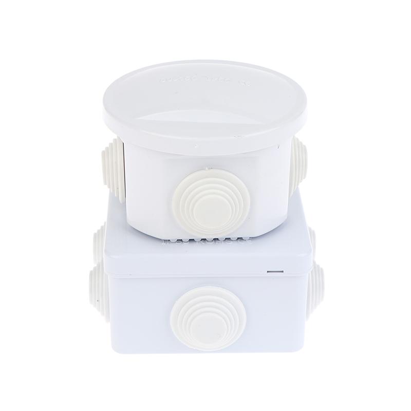 Abs Electrical Junction Box Diy Power Control Case Ip65 Waterproof For Cable Wire Connection Enclosure For Indoor/Outdoor