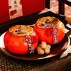 Ceramic Lucky Persimmon Festive Ornament
