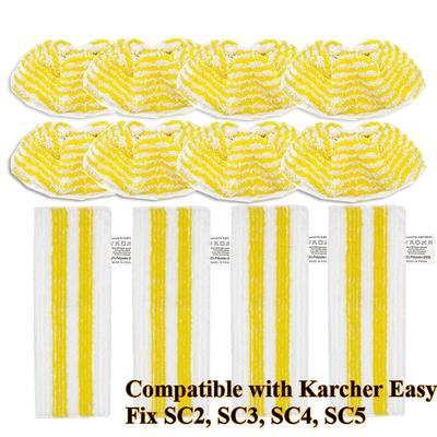 Mop Cloths for Karcher Easyfix SC2 SC3 SC4 SC5 Handheld Vacuum Cleaner Microfiber Cleaning Pad Cover Steam Mop Accessories New