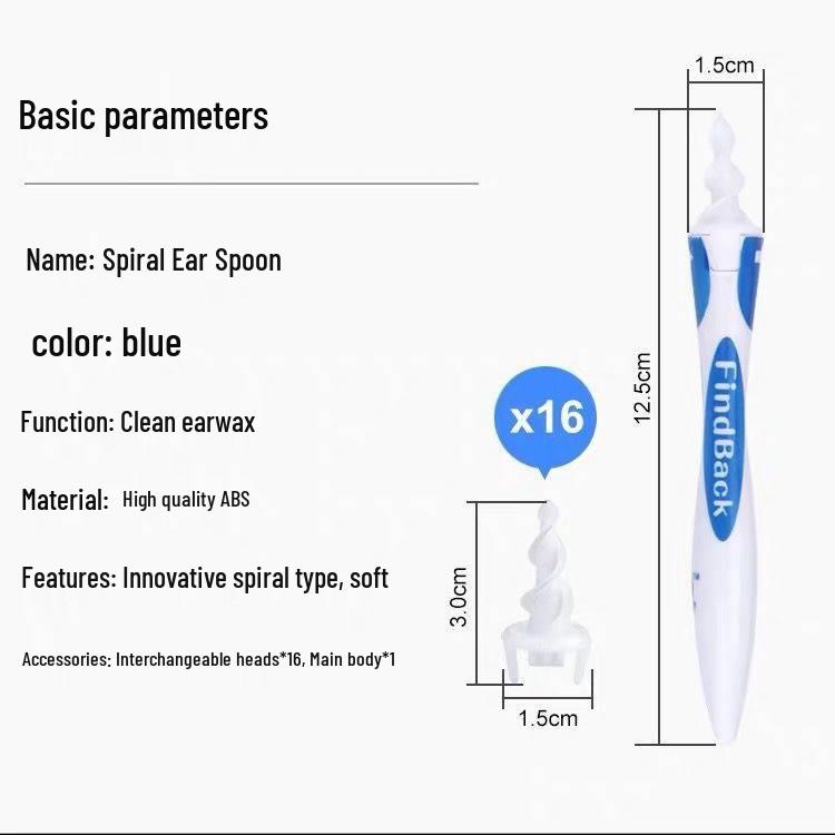 Rotary Spiral Ear Cleaner for Children and Adults