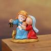 Religious Home Decors Nativity Scene Cartoon Resins Miniature Figurines Festives Tabletop Holiday Manger Scene Ornament