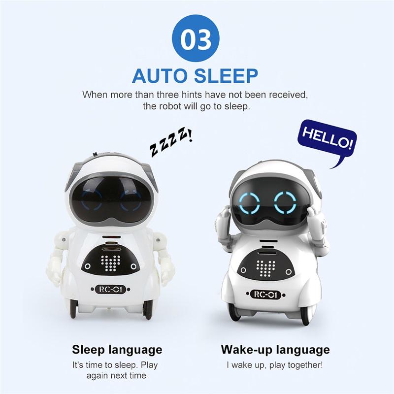 Robot Can Talk Interactive Dialogue Voice Recognition Recording Singing And Dancing Storytelling Mini Smart Robot Toy
