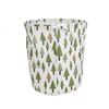 Laundry Basket Canvas Collapsible Washable Drawstring Clothes Hamper for Barber Shop