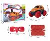 [PACZA] Flexible Car Race Track + DIY Car 195 elements 400cm Z530