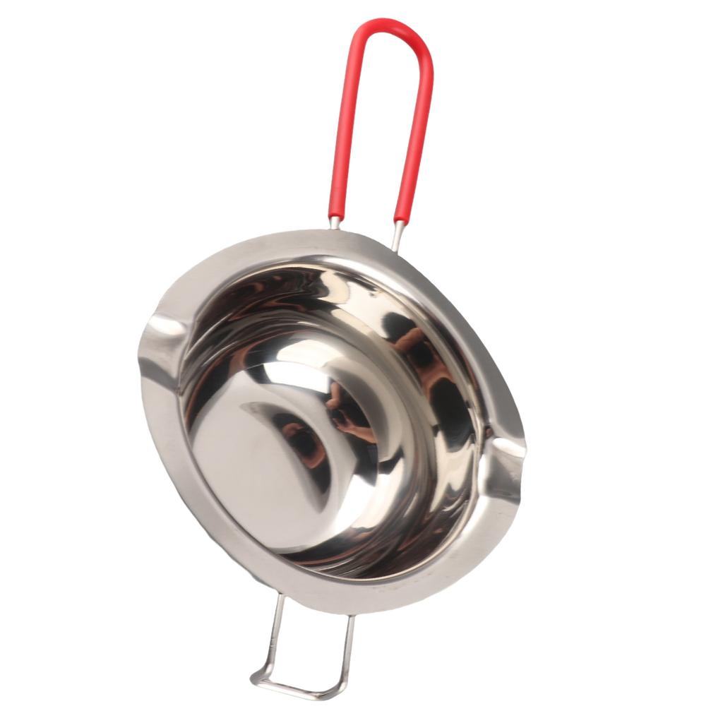 500ml Chocolate Melting Pot 304 Stainless Steel Versatile Melting Pot for Candy Cheese Butter Candle Making