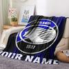 1PC Custom Name Atalanta BC Patterned Flannel Blanket Suitable For All Seasons for Home Decor Warmth and Comfort Gifts Holiday Present