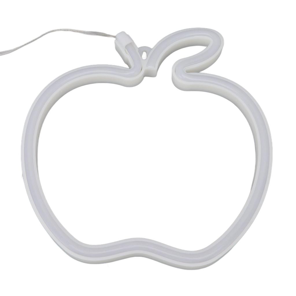 LED Neon Sign Fruit Style USB Battery Powered High Safety Widely Used Red Neon Light for Bedroom