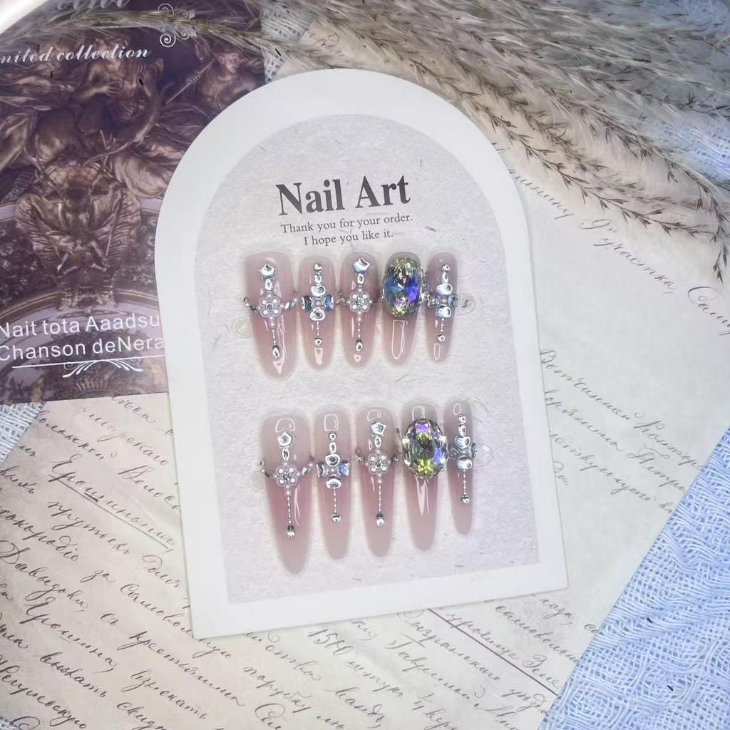 Chasing Dreams: Handmade Luxury Rhinestone Nail Art Set