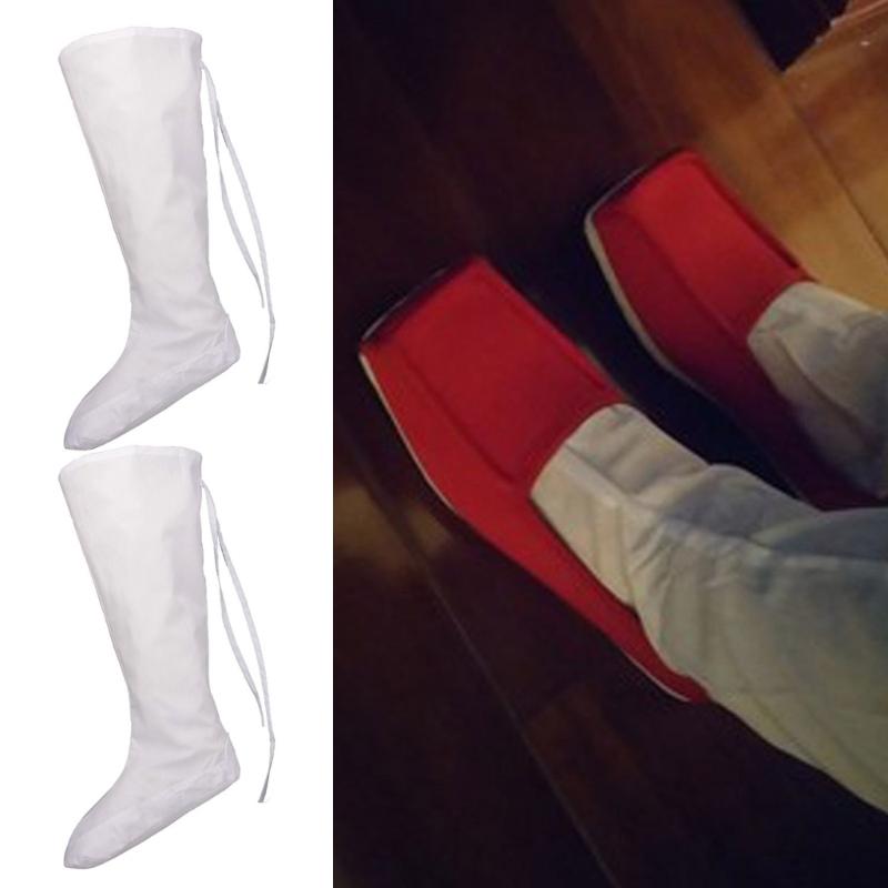 Bílé Hanfu Ponožky na Cosplay Doplňky ke Starověkým Kostýmům Bavlněné Ponožky pro Budhistické Mnichy Taoistické Ponožky Kungfu Šaolinské Ponožky