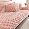 Winter Sofa Cover Thicken Plush Non-Slip Couch Cushion for Living Room Soft Universal Sofa Cover Back Towel Sectional Sofa Mat