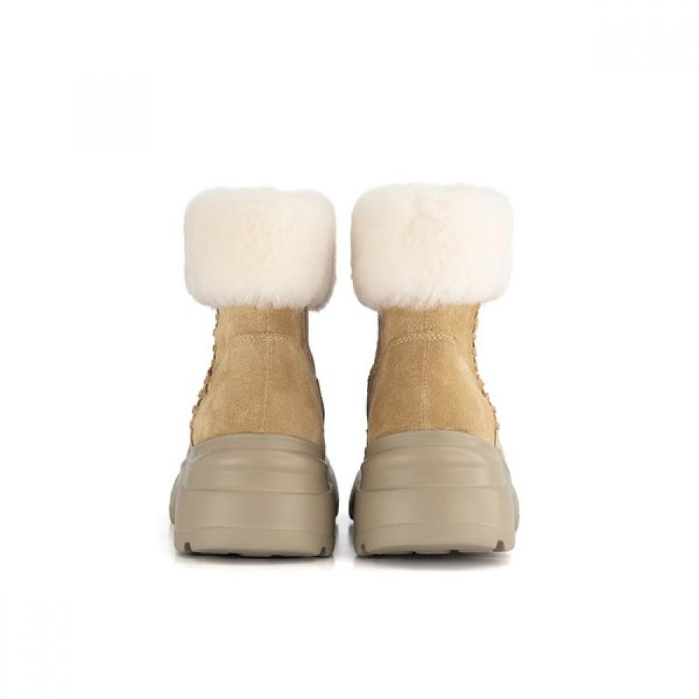 Soda Women S caSual Fur bootS Lightweight outSole Alb506 Sa31  5cm 
